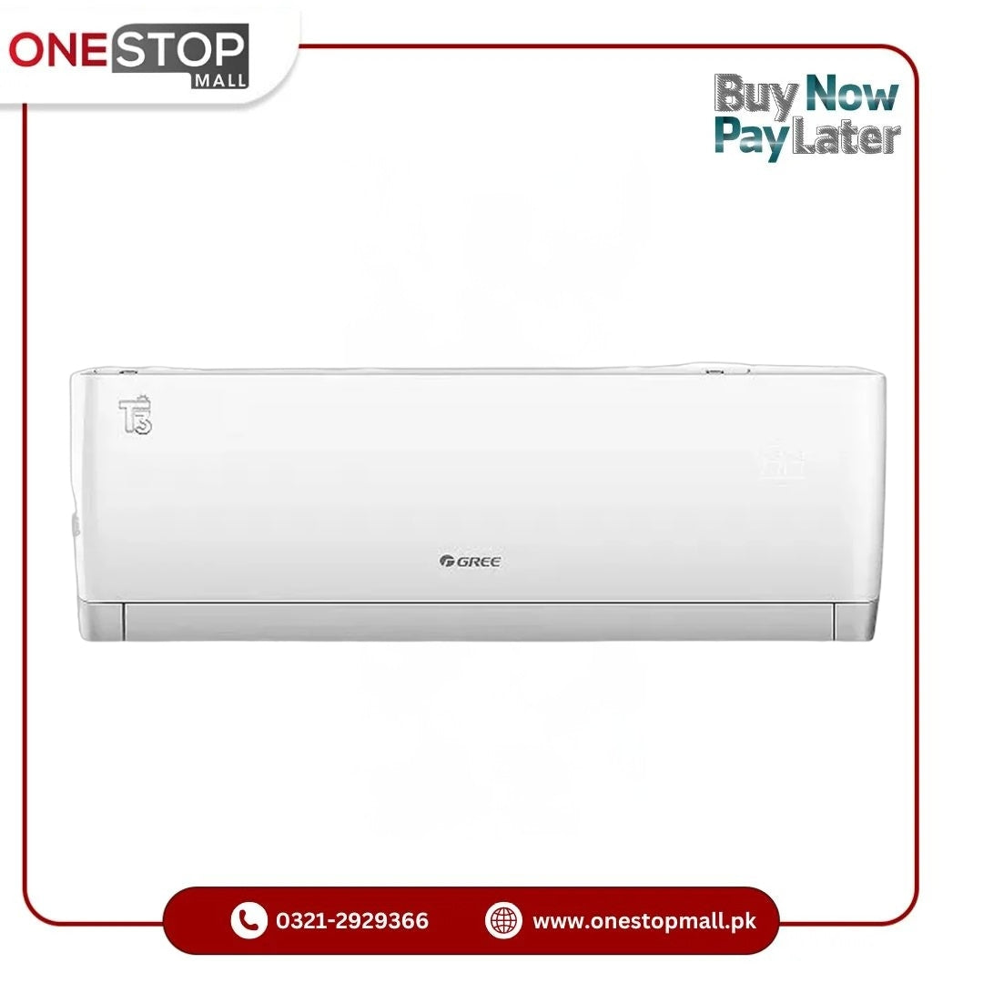 GREE Pular T3 1.5 TON (Cool only) Split AC Model: GS-18PITC12W-T3 Air Conditioning Brand Warranty