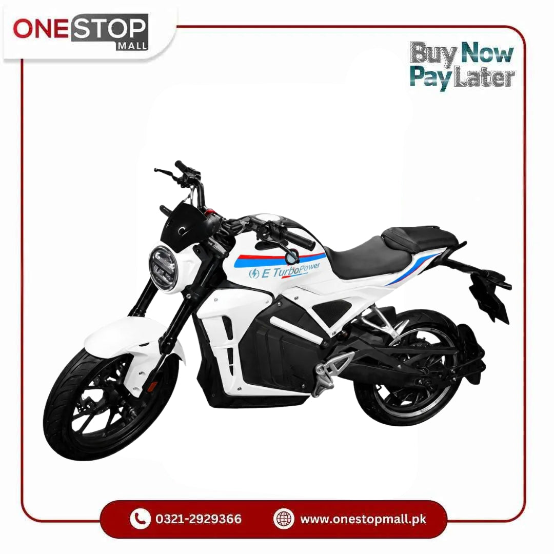 E-TURBO EVO ET-3000 Electric Bike ( Only For Karachi Self Pickup ) (Without Registration)