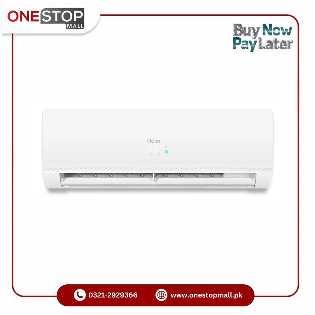 Haier Ac Turbo Cool Series 1 Ton Model AC - HSU-12CF Turbo Cooling - Wide Voltage- Full BTU-White Color 10 Years Brand Warranty