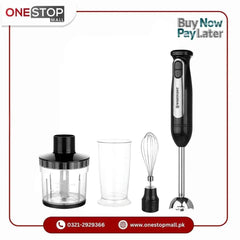 Westpoint Deluxe Hand Blender WF-9216 Stainless Steel Blade Brand Warranty