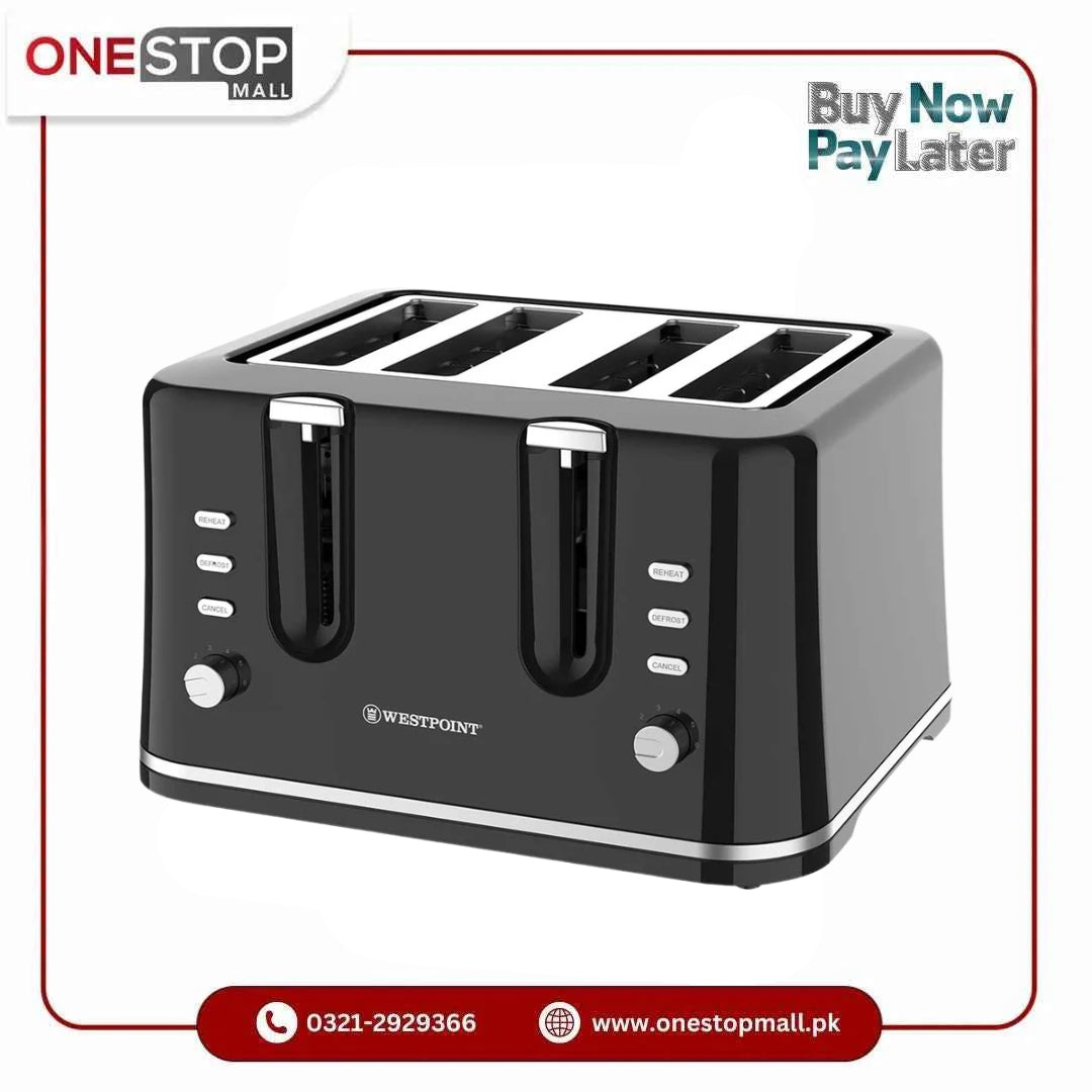Westpoint Deluxe Pop-Up Toaster WF-2563 Electronic Control System Brand Warranty
