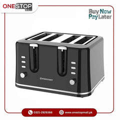 Westpoint Deluxe Pop-Up Toaster WF-2563 Electronic Control System Brand Warranty