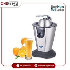 ANEX AG-2158 Deluxe Citrus Juicer Stainless Steel 500ml Capacity Brand Warranty