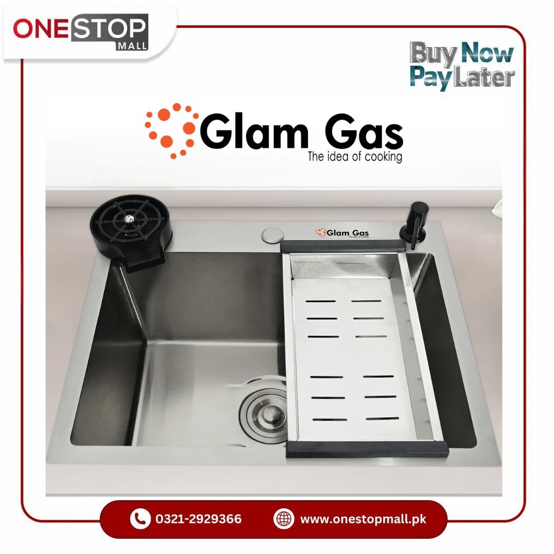 Glam Gas Sink Lifestyle-11 Single Kitchen Bowl Stainless steel sink Brand Warranty