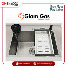 Glam Gas Sink Lifestyle-11 Single Kitchen Bowl Stainless steel sink Brand Warranty