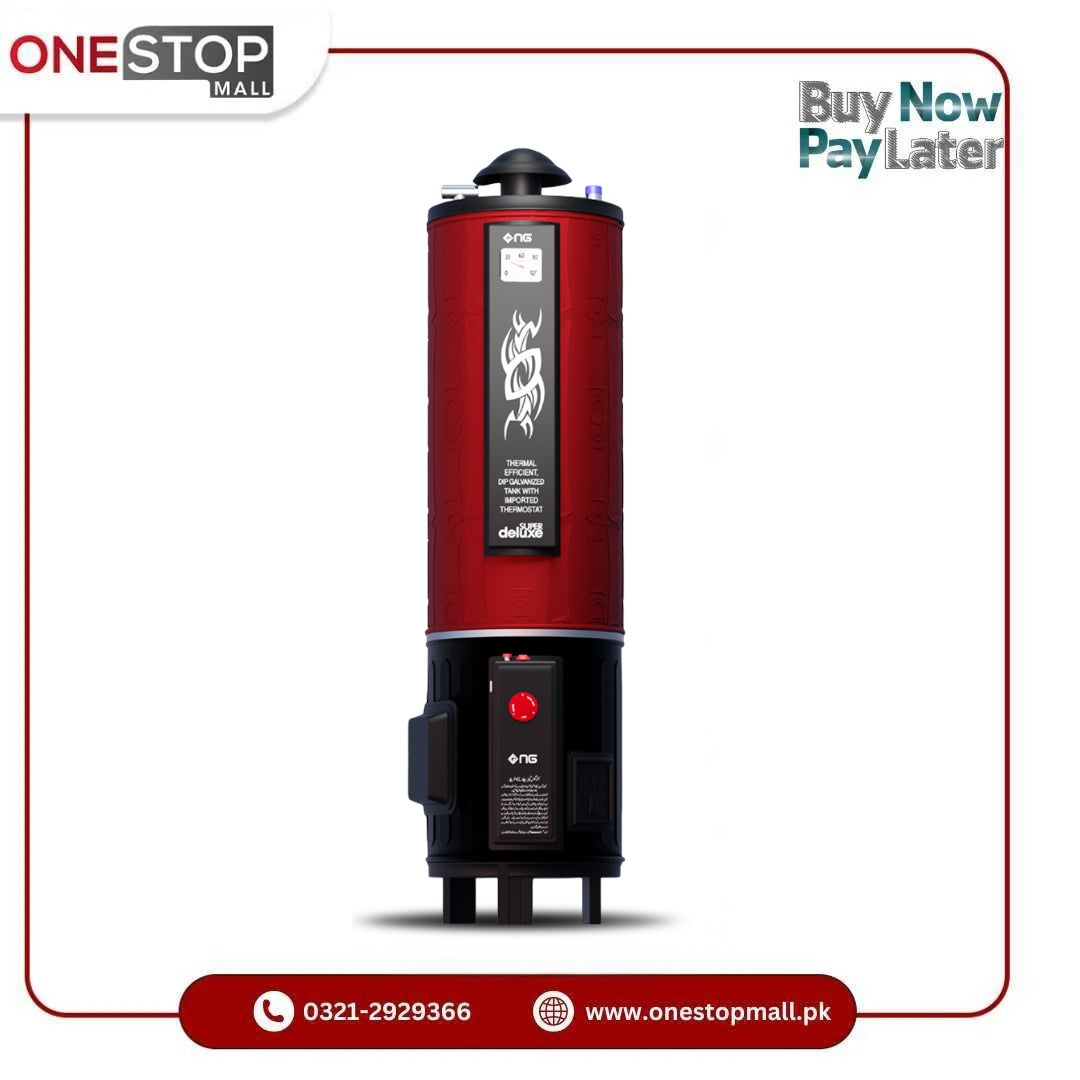 NasGas Geyser DEG-55 SUPER DLX (Double Safety) 1 YEAR WARRANTY