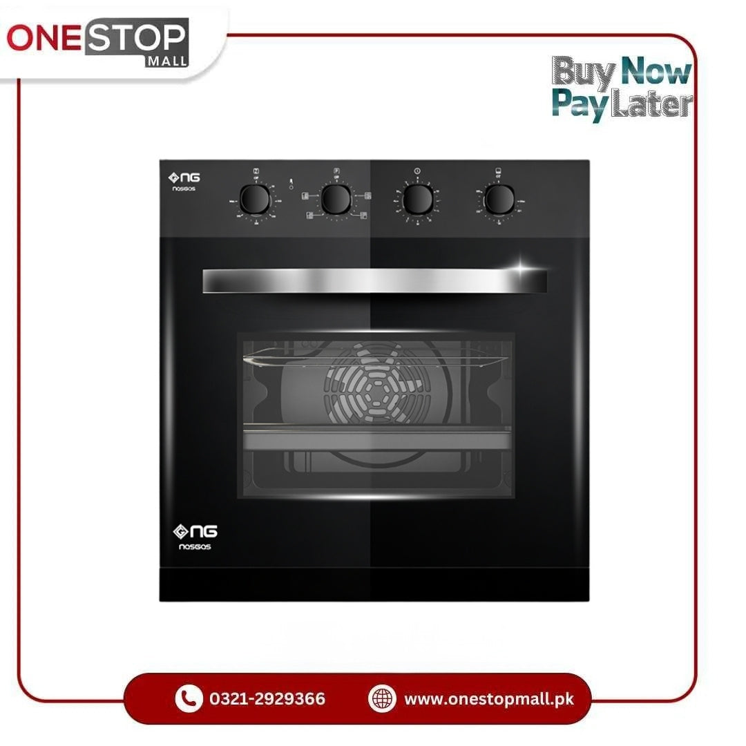 NasGas Built In Oven NG – 550 Fully Efficient Thermostatically Controlled Double Function Gas Electric Oven Brand Warranty