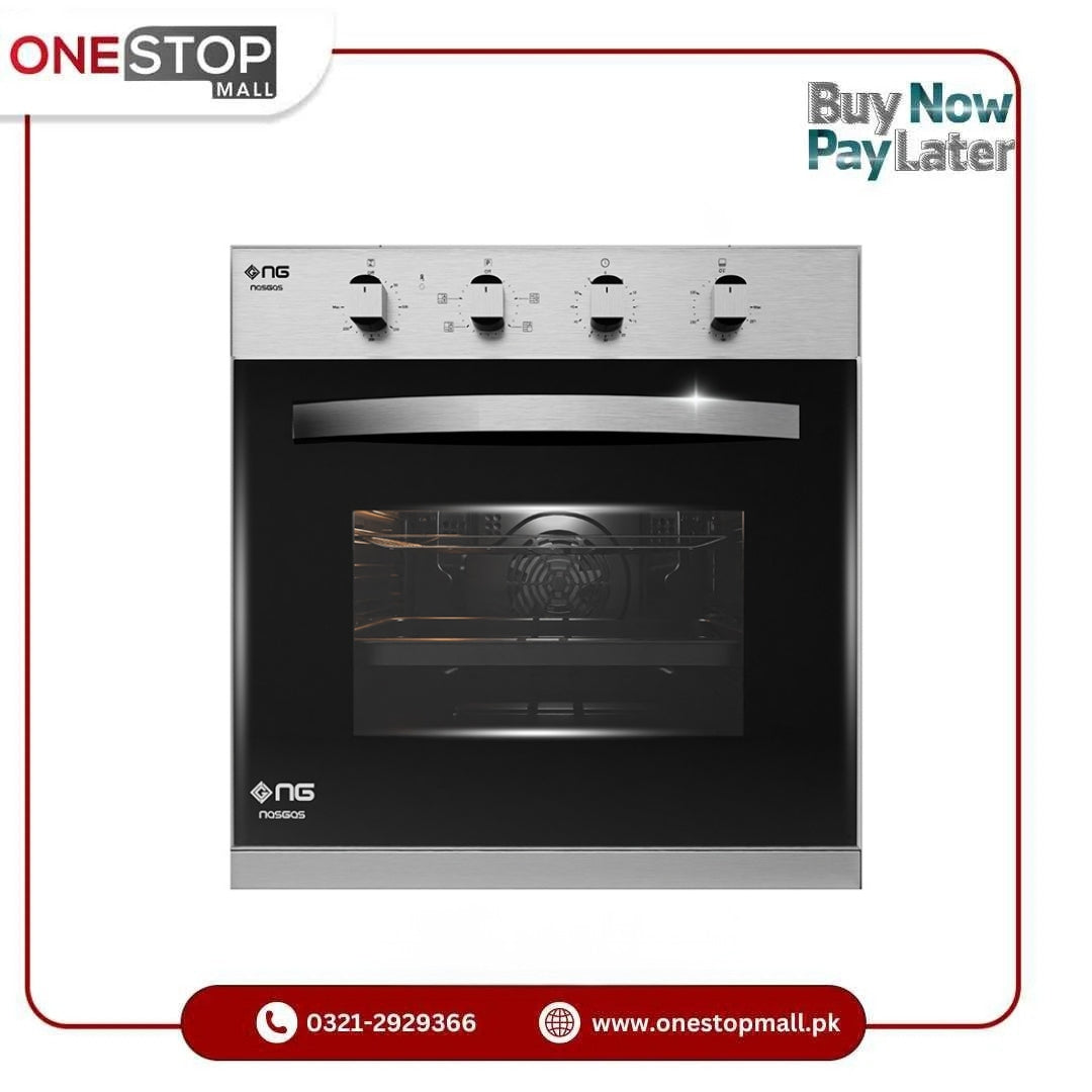 Nasgas Built in Oven NG-551 Fully Efficient Thermostatically Controlled Oven 1 Year Brand Warranty