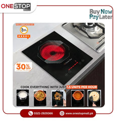 Glam Gas Hot Plate Glow B-120 INFRARED CERAMIC COOKER