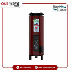 Nasgas Geyser NWH-100 Hybrid Mode Automatic Switching between Gas & Electricity Auto Ignition System Brand Warranty