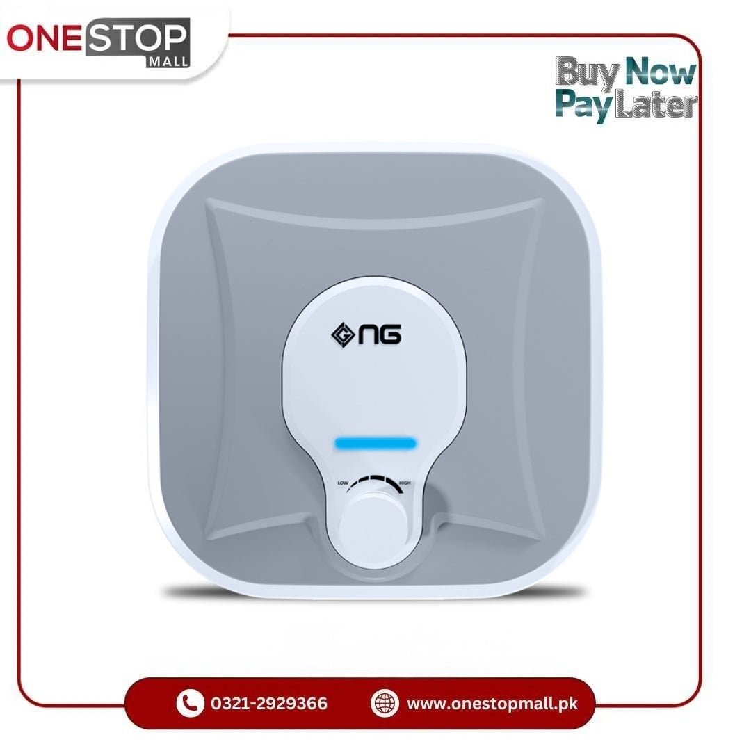 Nasgas Electric Geyser 12 Liter SEM 120 Semi Instant Electric Water Heater 1 Year Brand Warranty