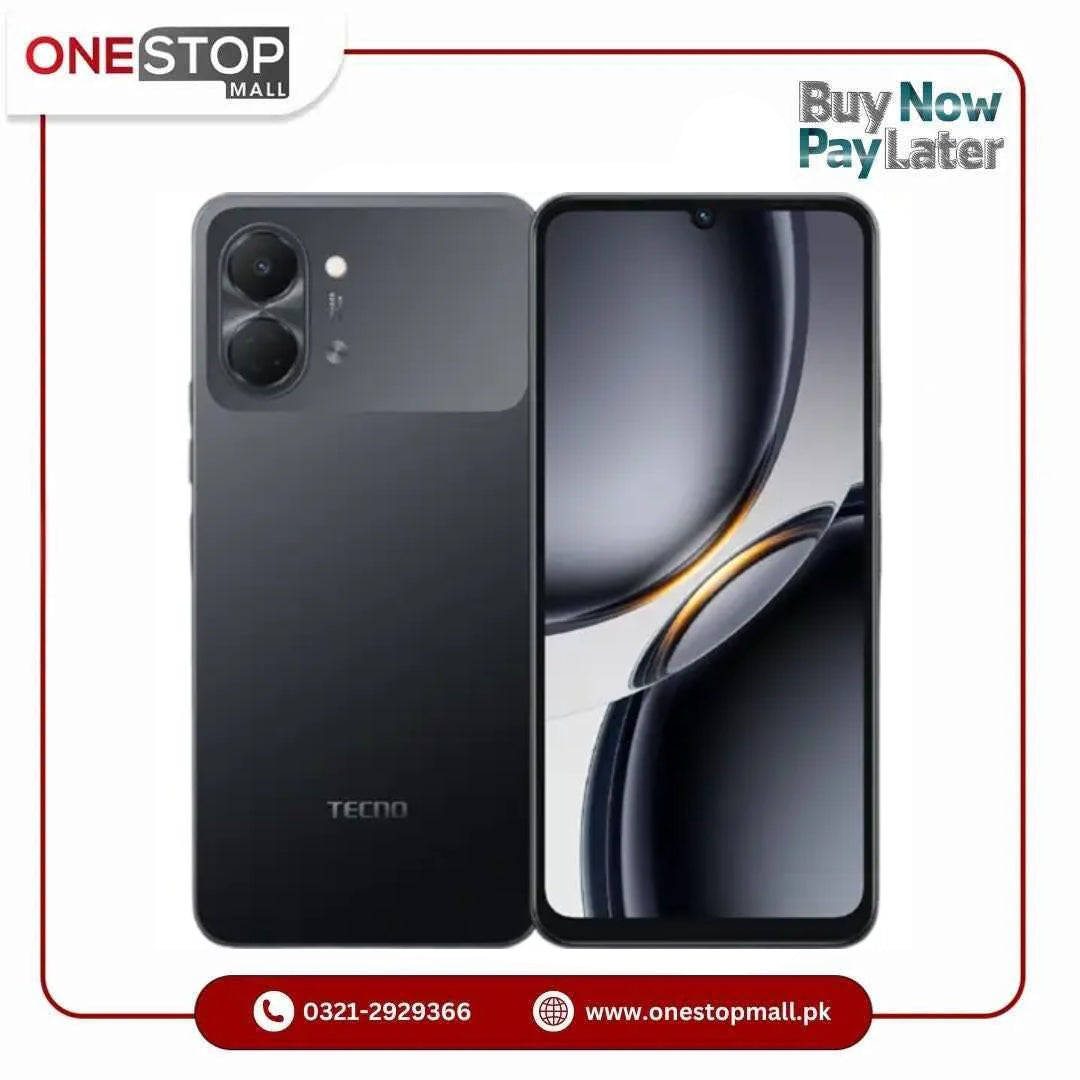 Tecno Spark Go 3 4GB RAM 128GB Battery Type 5000 mAh Brand Warranty
