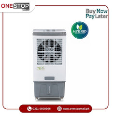 Nasgas Inverter Room Cooler AC DC Model NAC-2100 Cooling Box (For Re-Freezable Ice Packs Evaporative Cooling Pad 1 Year Brand Warranty