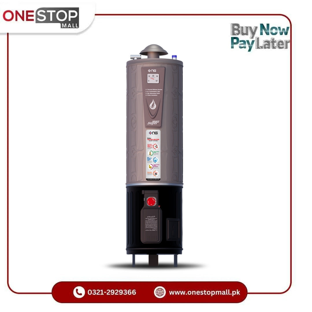 NasGas Geyser 35 Gallon DG-35 SUPER DLX Prime Heavy Gauge 12 x 14 Water Tank 1 Year Brand Warranty
