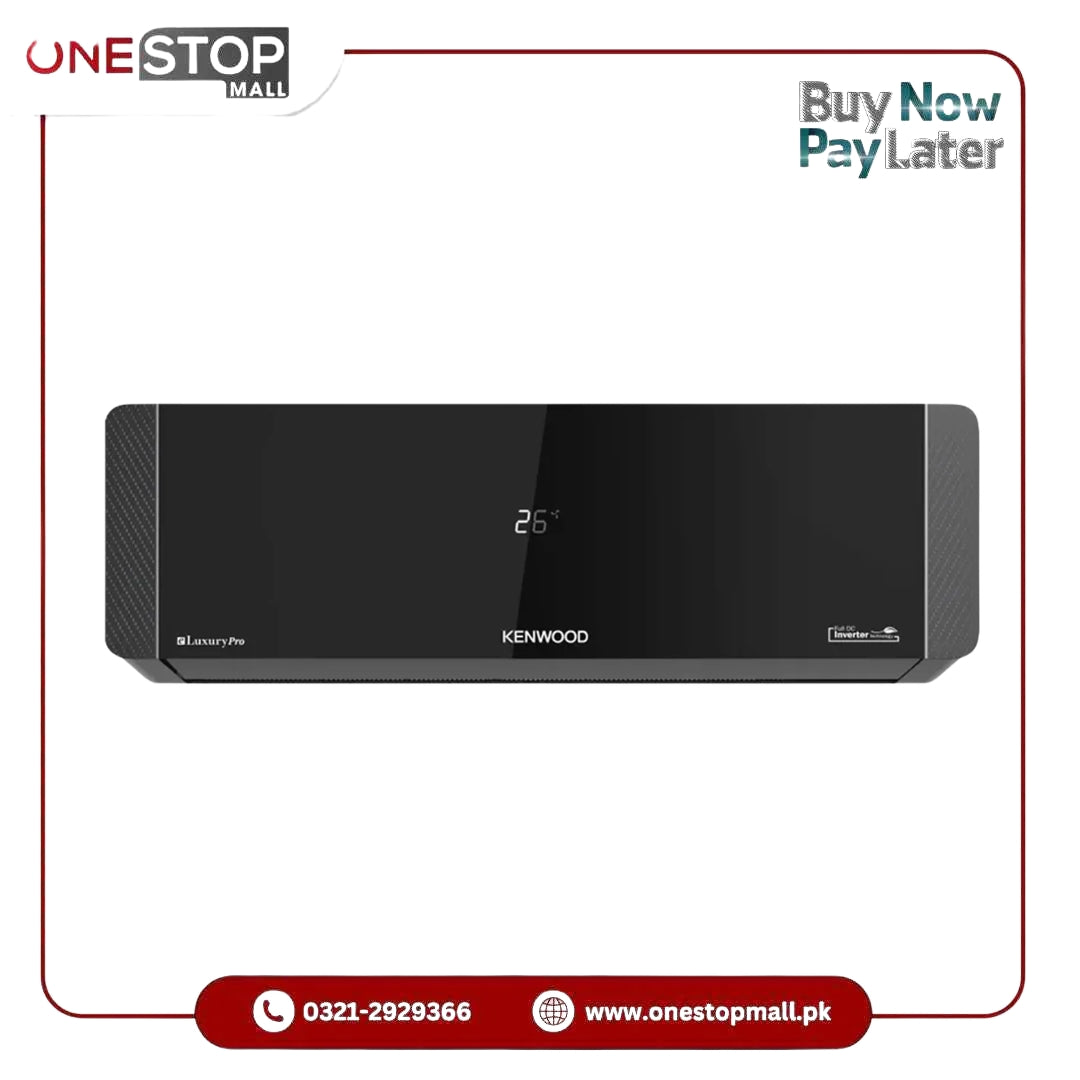 Kenwood Split AC Inverter 1 Ton KLP-12B02S T3 (Luxury Pro) Brand Warranty
