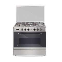 Nasgas EXC-534 (Single Door) Five Prime Dye Casted Burners (1 Large, 2 Medium, 2 Small)  1 Year Brand Warranty