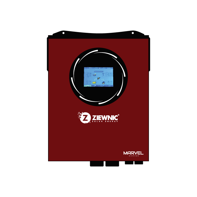 ZIEWNIC INVERTER MARVEL 5G EUROPEAN - PV 10000 (8.5 KW) Touch Screen Control Three Phase
