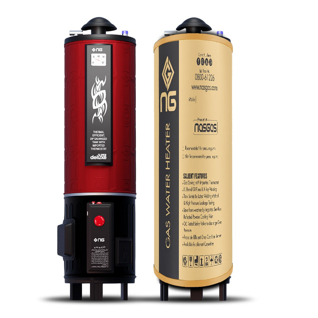 NasGas Geyser DEG-55 SUPER DLX (Double Safety) 1 YEAR WARRANTY