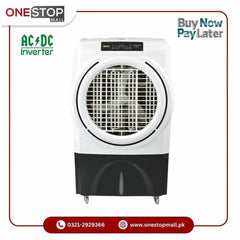 Super Asia Hybrid Room Cooler ECM-4600 Auto AC DC Advance Technology 2025 Remote Control With Touch Panel Energy Saver Turbo Fan With Ice Box New Model Brand Warranty