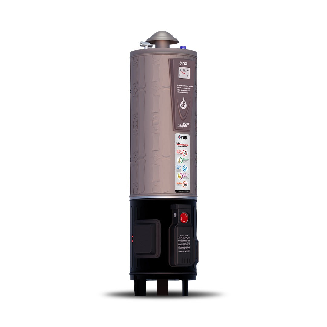 NasGas Geyser 35 Gallon Electric + Gas DEG-35 DLX 1 Gauge 14 x 16 Brand Warranty