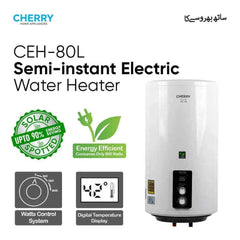 Cherry ECO Series CEH-80L Electric Water Heater Digital Watt Control & Temperature Control, Inverter Energy Saving Geyser (Copy)