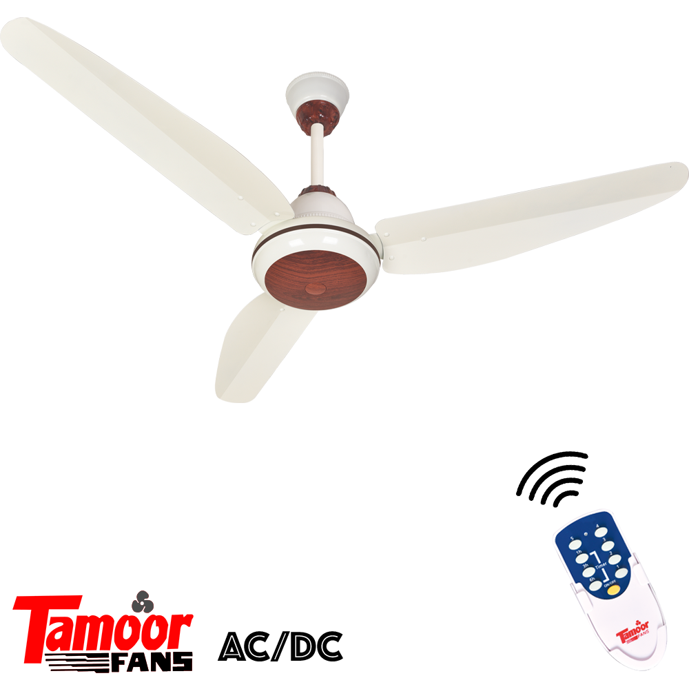 Tamoor Ceiling Fan Executive Model AC/DC Inverter Fan 1 Year Brand W