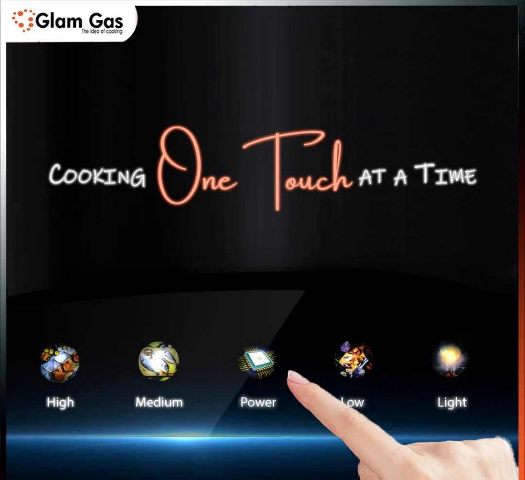 Glam Gas Kitchen Hood (Model- Star) Size - 90cm 35 inche 3 Speed Motor Touch Panel Brand Warranty