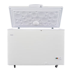 Haier Deep Freezer 14.31 Cu Ft/Inverter/Single Door Series/HDF-405I (Inverter+Balanced Cooling+Super Freeze Function+Ref&DF adjustable) Deep Freezer/10 Years Warranty