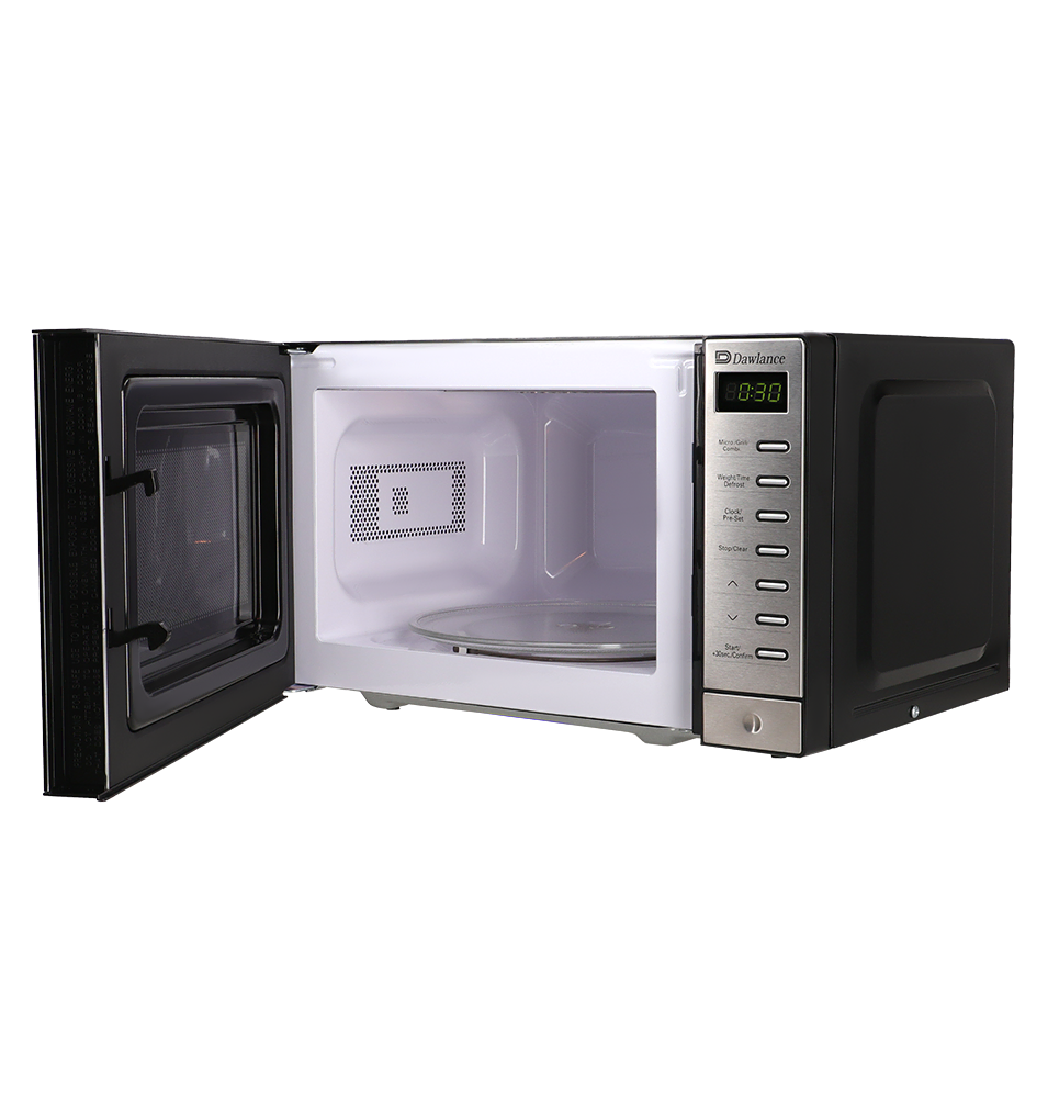 Dawlance Microwave Oven DW 297 GSS / 20 Litres Large Capacity Grill Cooking Auto Cook Menu Microwave - Brand Warranty