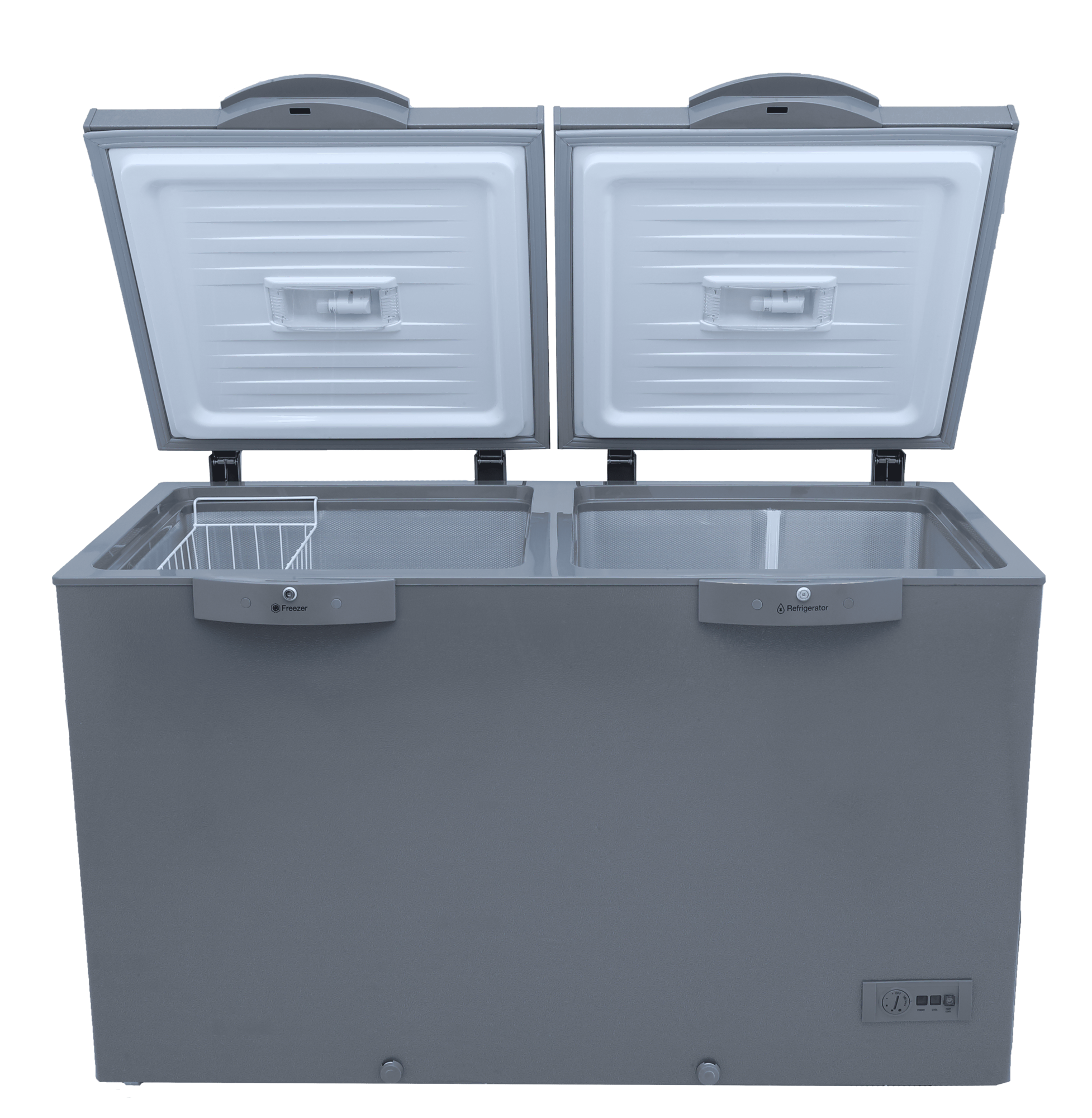 Dawlance Deep Freezer 91998 Signature Inverter Grey Twin Door Freezer Brand Warranty