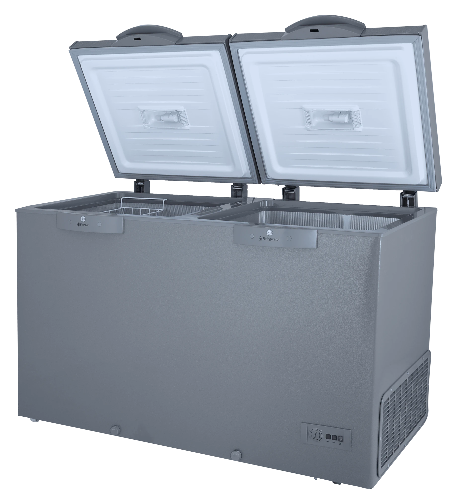 Dawlance Deep Freezer 91998 Signature Inverter Grey Twin Door Freezer Brand Warranty