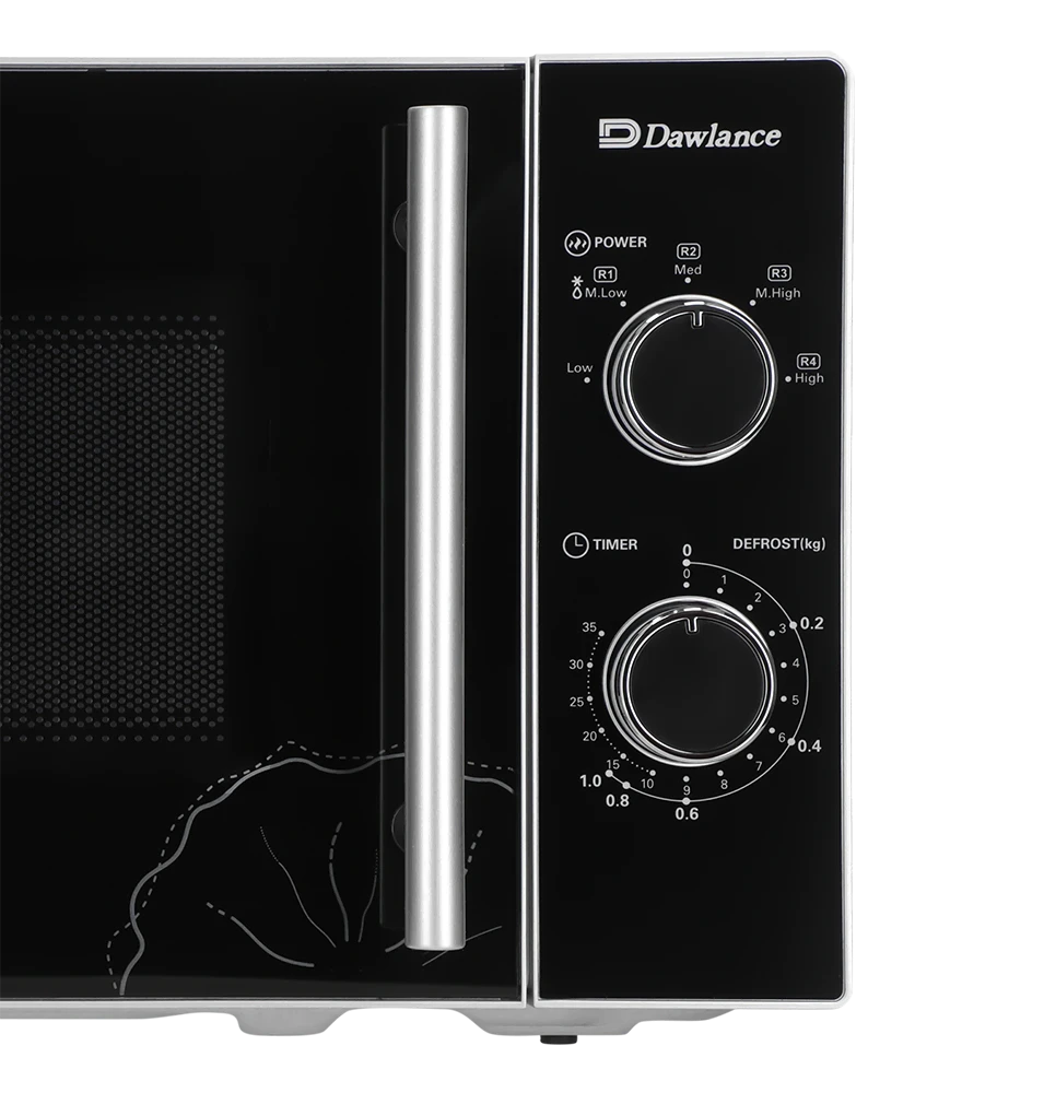 Dawlance MWO DW-MD7 Heating Microwave Oven Rating Power (w) (MWO) 700W Brand Warranty