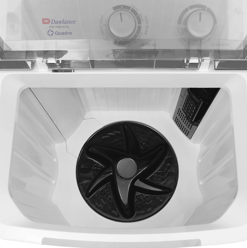 Dawlance DW 7200 W FL Single Tub Washer Brand Warranty