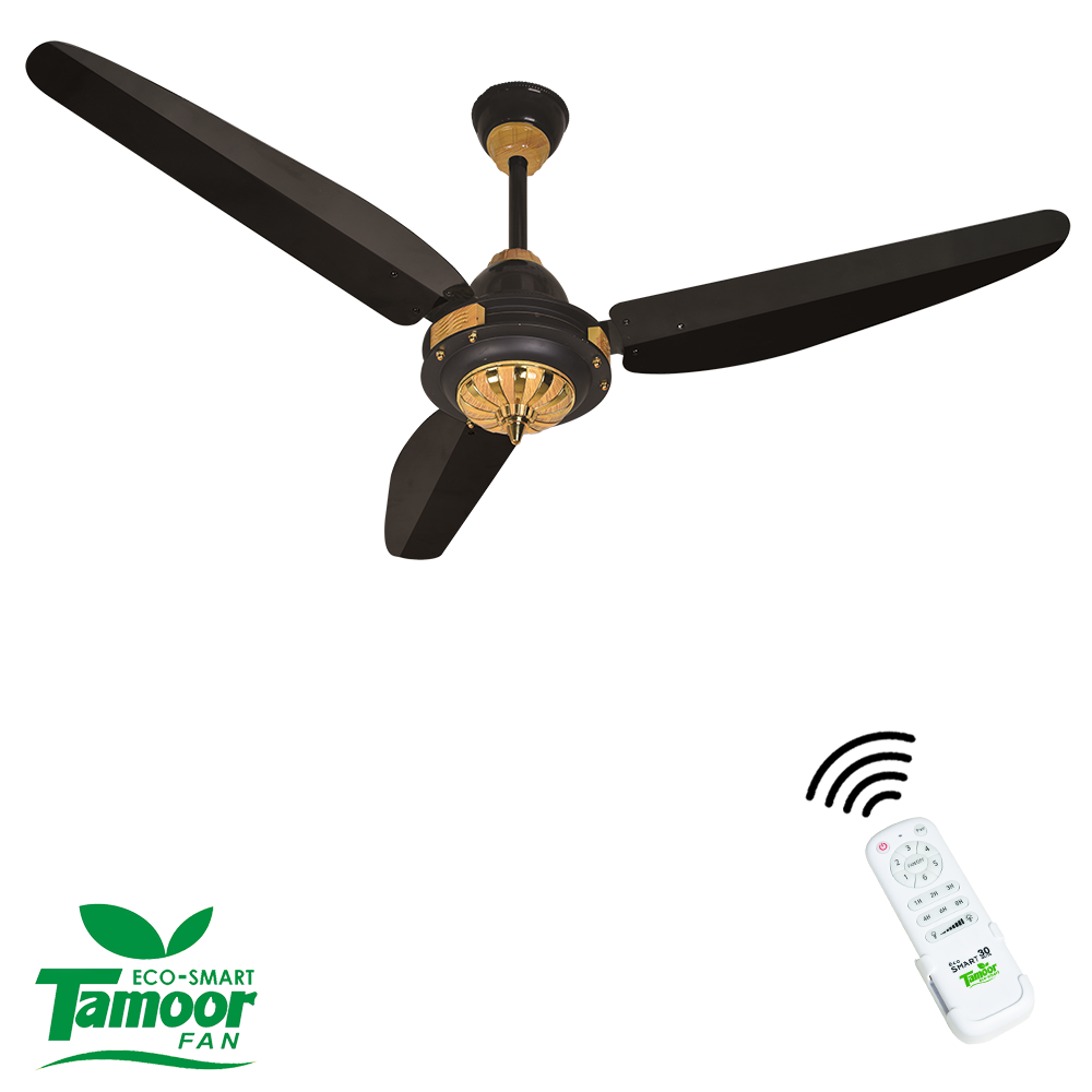 Tamoor Ceiling Fan Antique Model 30 Watt | Eco-Smart Series Energy Saver Brand Warranty