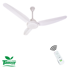 Tamoor Ceiling Fan 30W Magnum Model White | Eco-Smart Series Color 1 Year Brand Warranty
