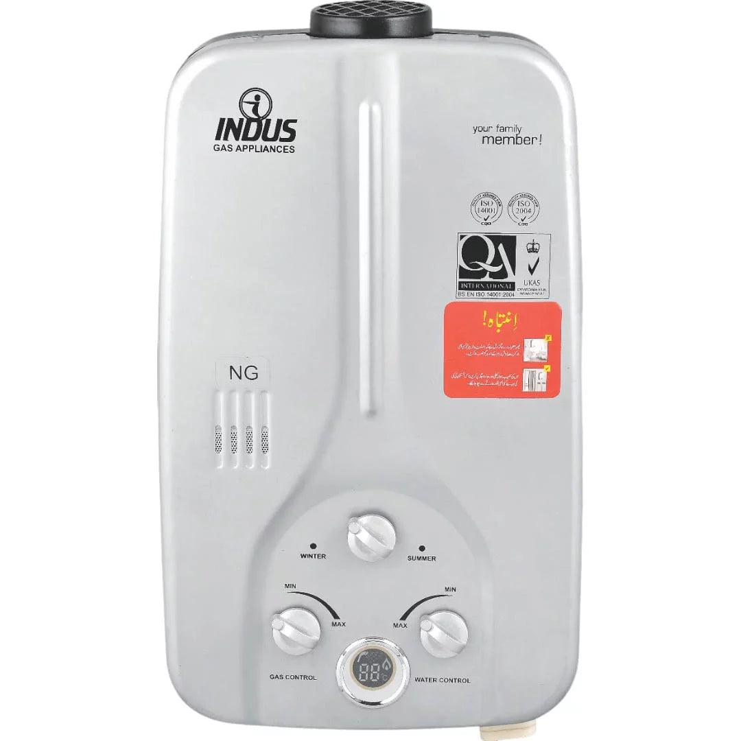 INDUS Instant Geyser (Water Heater) LPG  7 Liter 1 Year Brand Warranty
