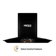 Hanco Hood with Smart Voice Control Model HDE-86 Advance Auto Cleaning, Hand Motion Sensor 1 Year Brand Warranty