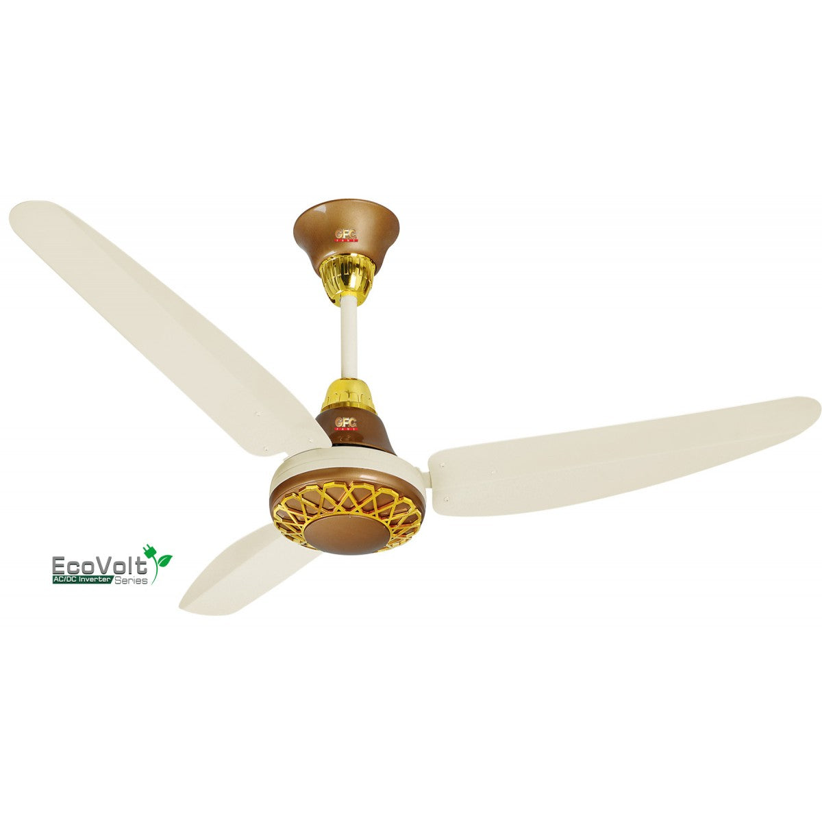 GFC Perfect Plus Model AC/DC inverter Solar Ceiling Fan 56 Inch ...