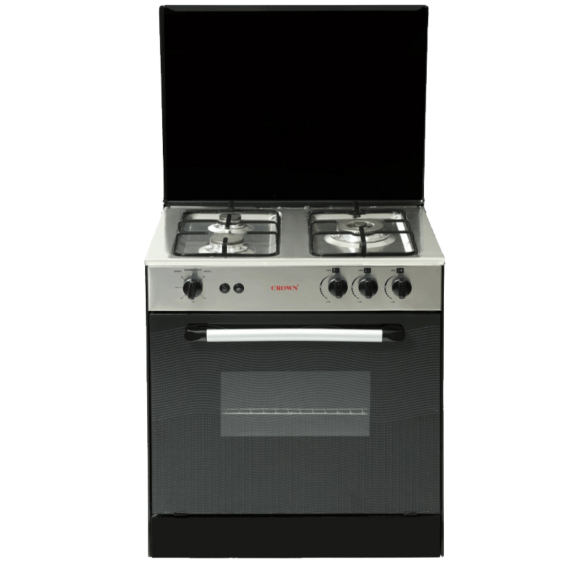 Crown Cooking Range 27-M 3 Burner 27Inch – Tamchini Black  1 Year Brand Warranty