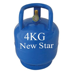 LPG Gas Cylinder NewStar With Safety Valve & Stove  2Kg , 4Kg , 6Kg , 8Kg Available