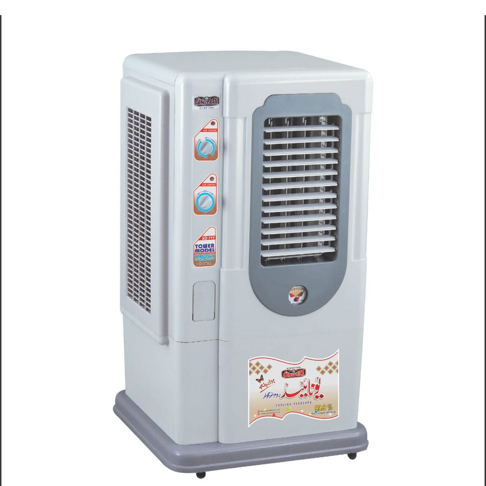 UNITED Room Air Cooler UD-777 Full Plastic Body Copper Motor Imported long life Cooling Pad  1 Year Brand Warranty