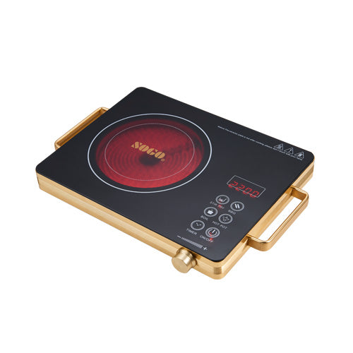 Sogo Electric Stove Infrared Cooker JPN-666 Ceramic Heating Plate - With Touch Panel Display