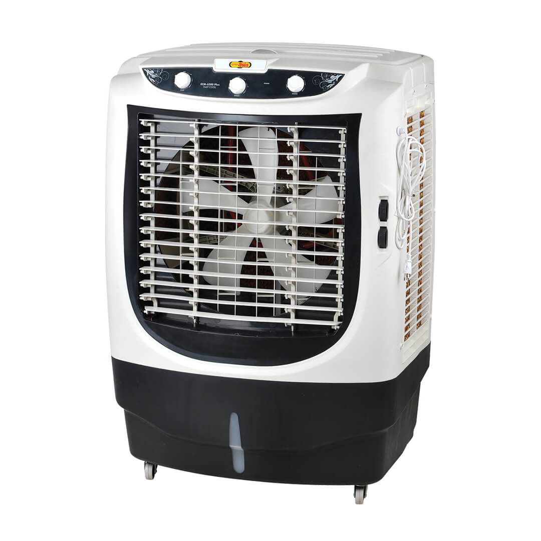 Super Asia Room Cooler ECM 6500 Plus Fast Cool Power Only 220 Volts Powerful & energy efficient motor 1 year Brand Warranty
