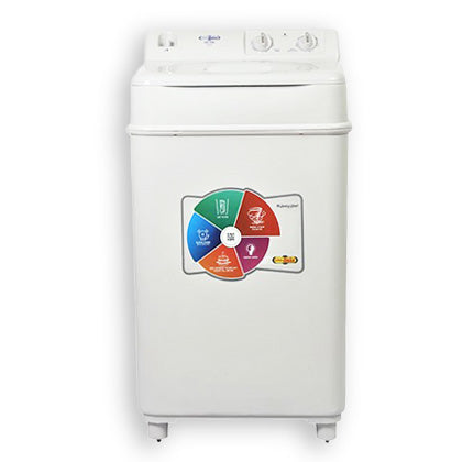 Super Asia Washing Machine SA-240 EXCEL WASH Shock & rust proof plastic body 1 Year Brand Warranty